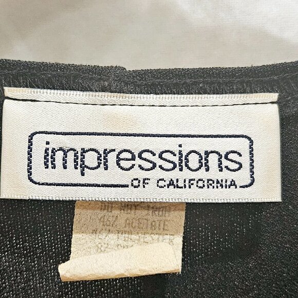 Impressions of California Black Dress - Picture 3 of 5